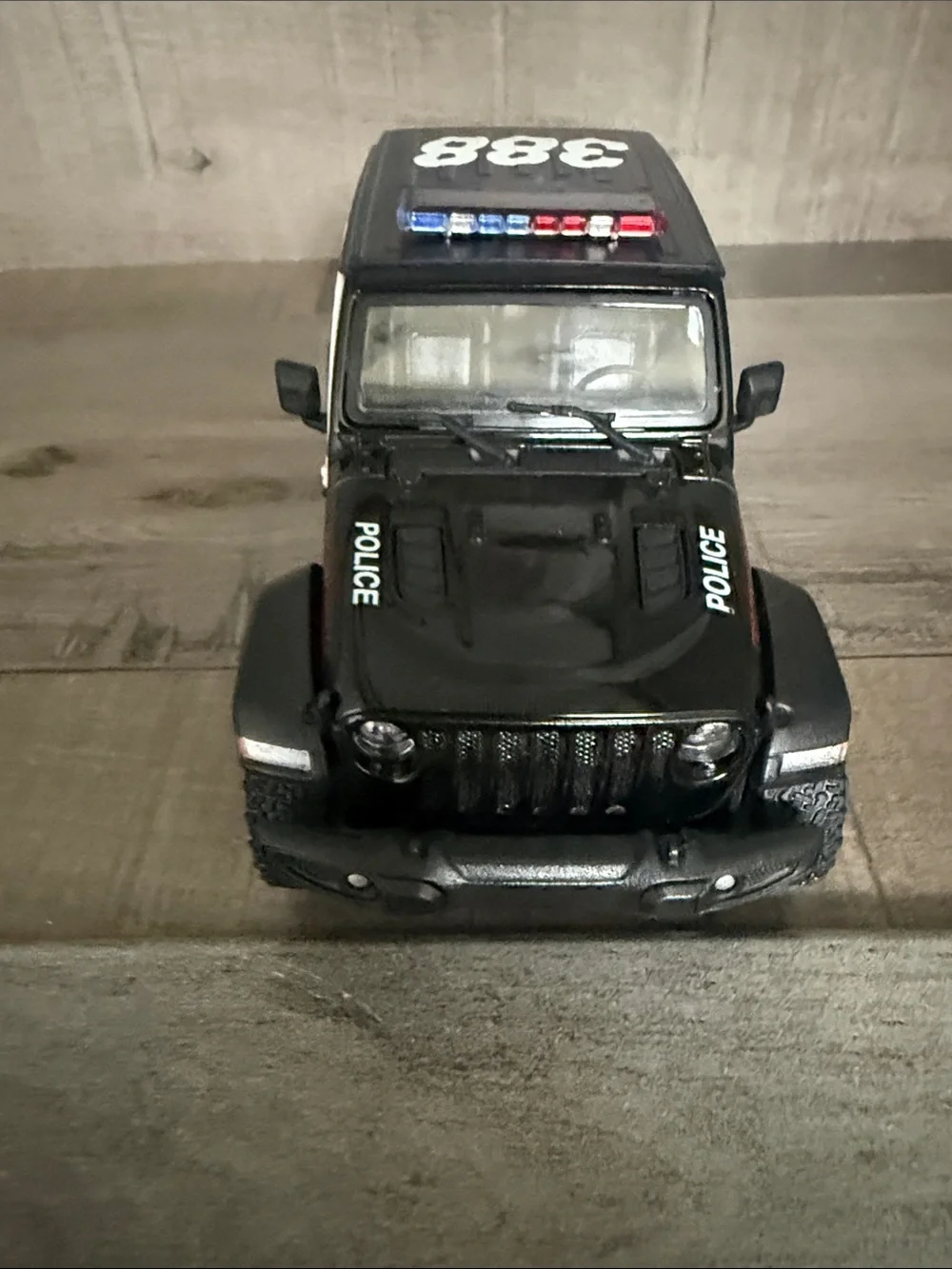 Kids Toy Vehicle Set - Black Police SUV, White Ambulance, Yellow School Bus